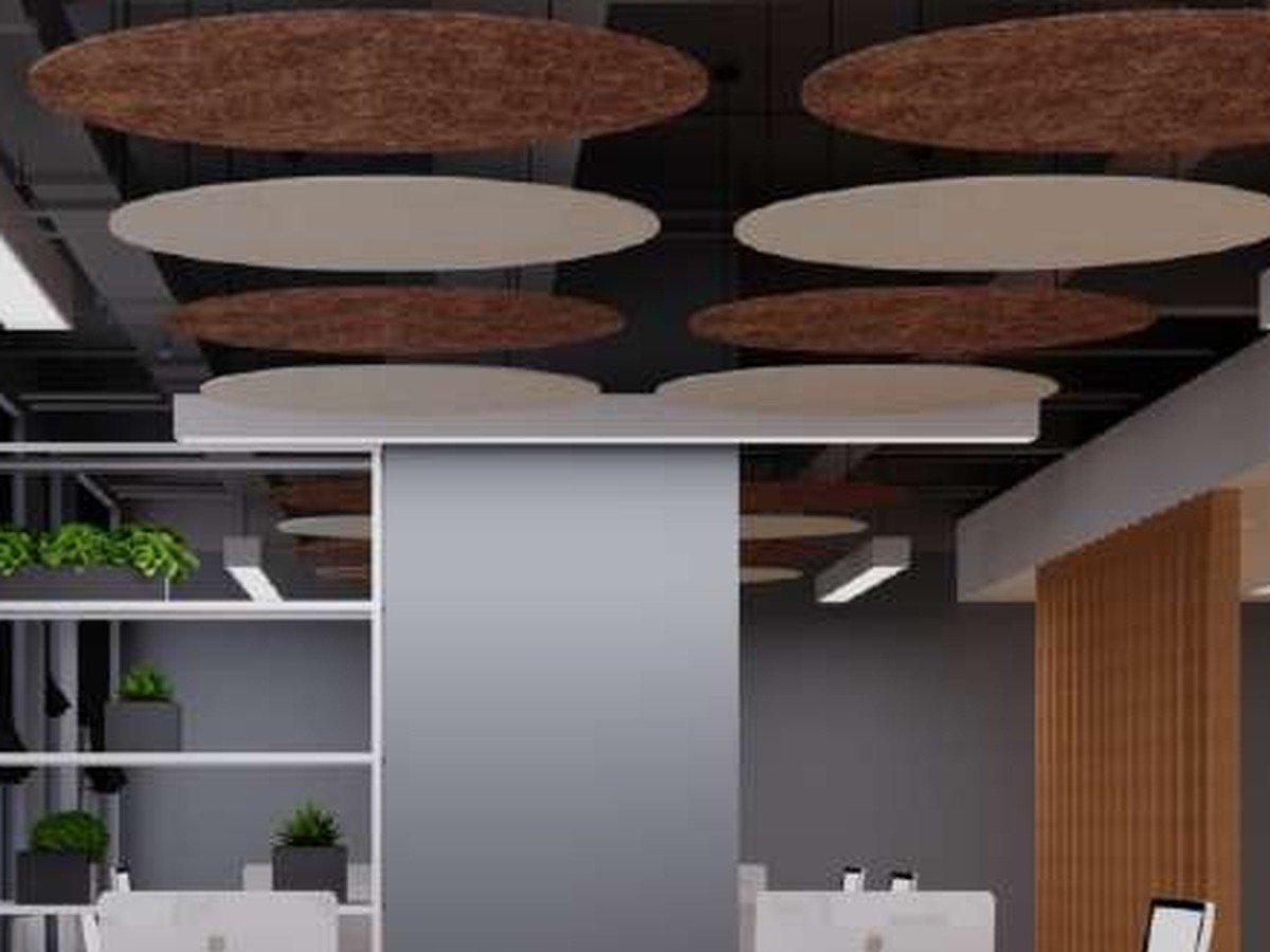 Cloud acoustic panel