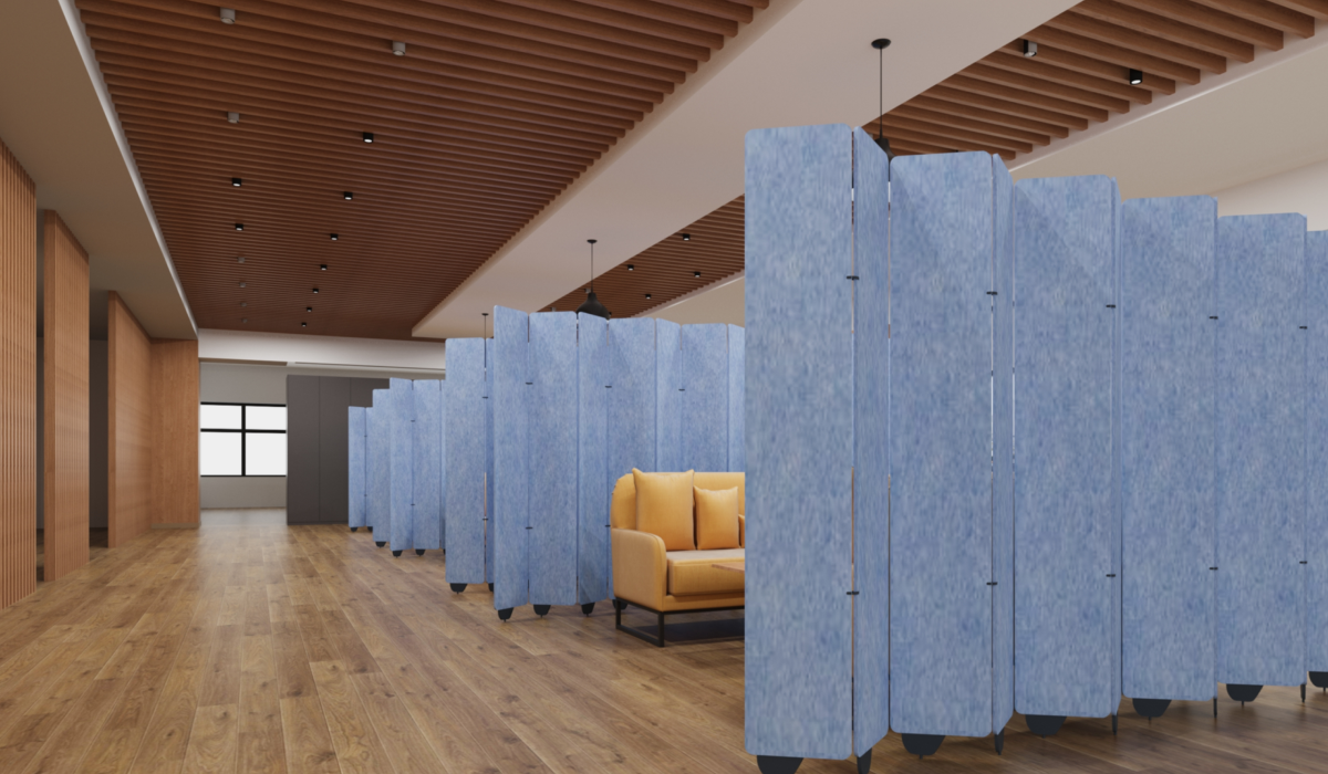 Acoustic Dividers portable freestanding acoustic panels