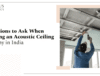 acoustic ceiling company