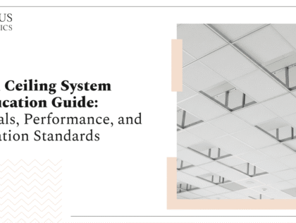 Unidus Acoustics_T-Grid Ceiling System Specification Guide