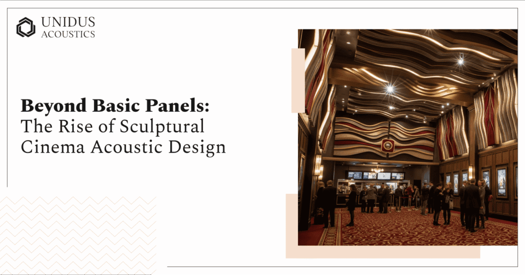 Sculptural Cinema Acoustic Design: Moving Beyond Basic Panels