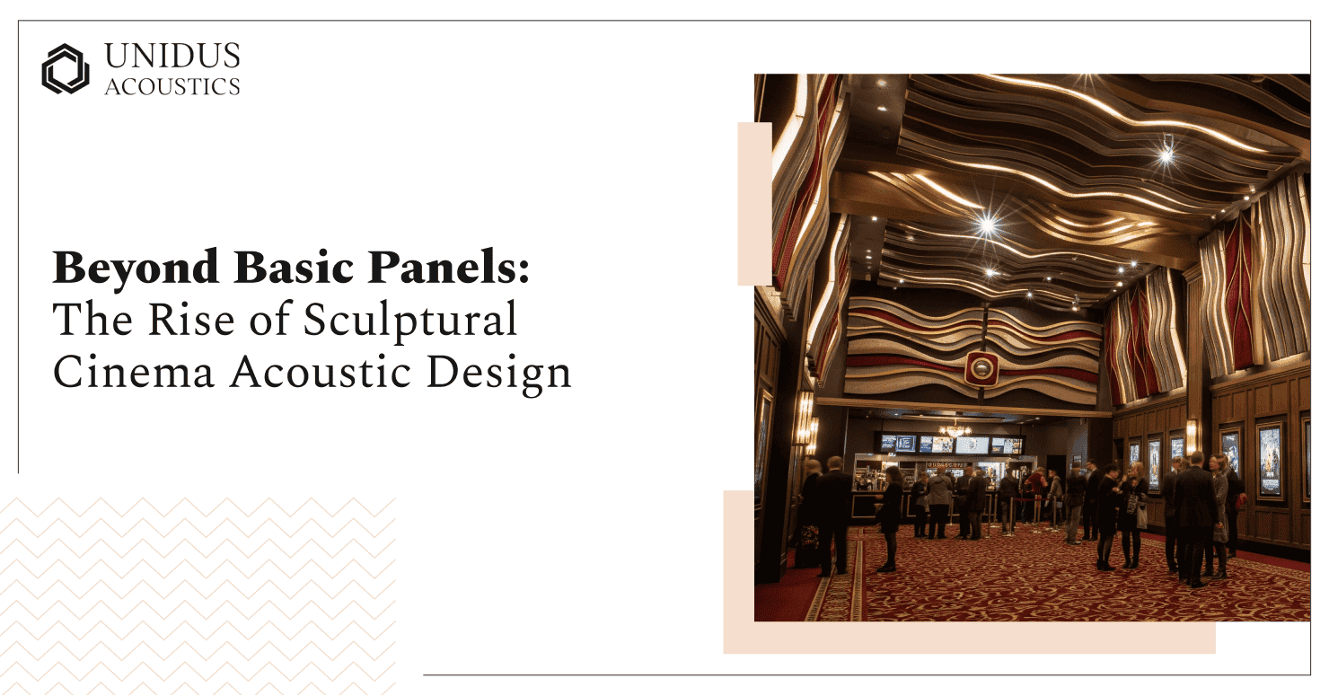 Sculptural Cinema Acoustic Design