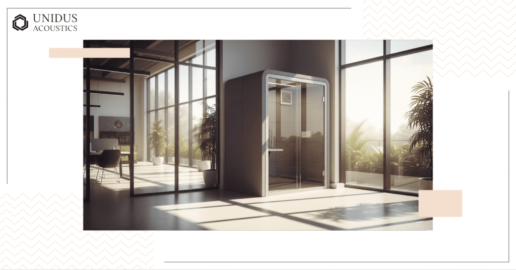 Unidus Acoustics_Compl͏ete͏ Acoustic Phone Booth Pl͏annin͏g