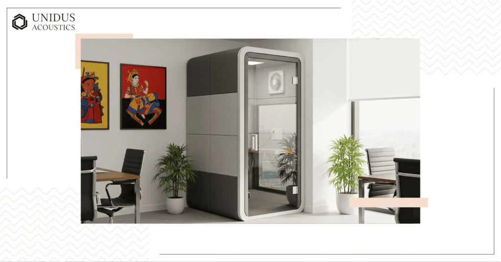 Unidus Acoustics_Compl͏ete͏ Acoustic Phone Booth Pl͏annin͏g