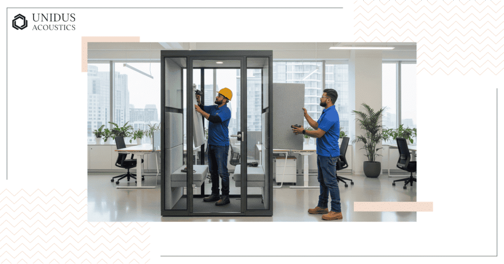 Unidus Acoustics_Considerations When Implementing Soundproof Office Pods