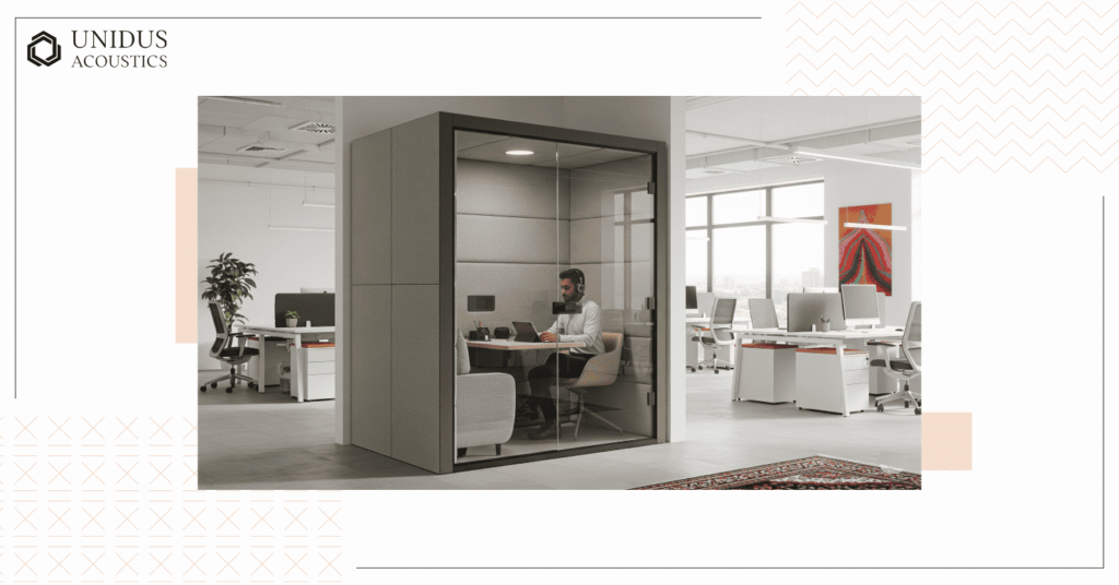 Unidus Acoustics_Custom vs. Standard Acoustic Phone Booth