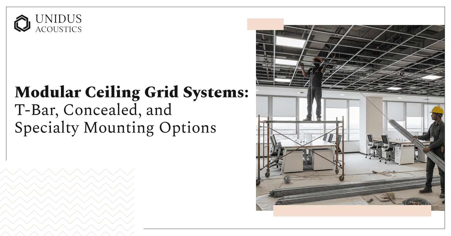 Unidus Acoustics_Modular Ceiling Grid Systems