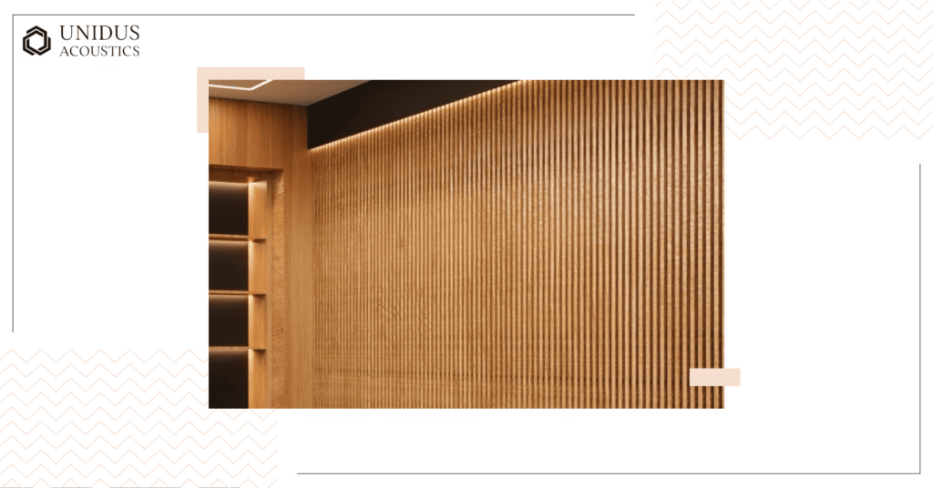 Comprehensive Guide to Acoustic Wall Panels: Solutions for All Types of Commercial Spaces 9 Fluted acoustic wall panels