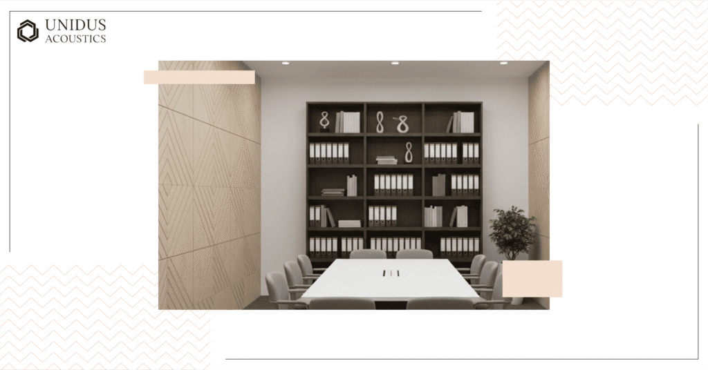 Comprehensive Guide to Acoustic Wall Panels: Solutions for All Types of Commercial Spaces 8 Grooved acoustic wall panels