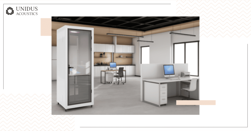 Unidus Acoustics_Compl͏ete͏ Acoustic Phone Booth Pl͏annin͏g