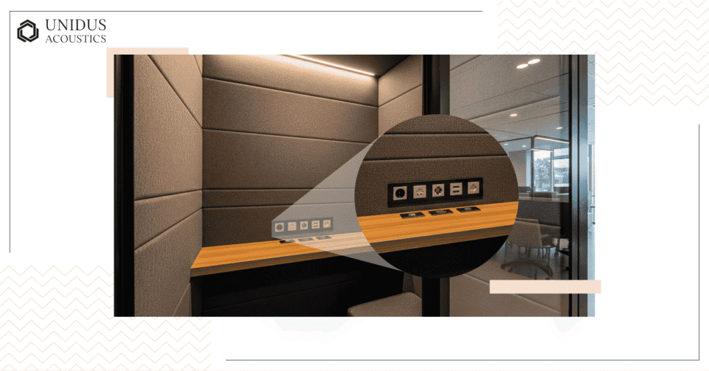 Unidus Acoustics_Compl͏ete͏ Acoustic Phone Booth Pl͏annin͏g