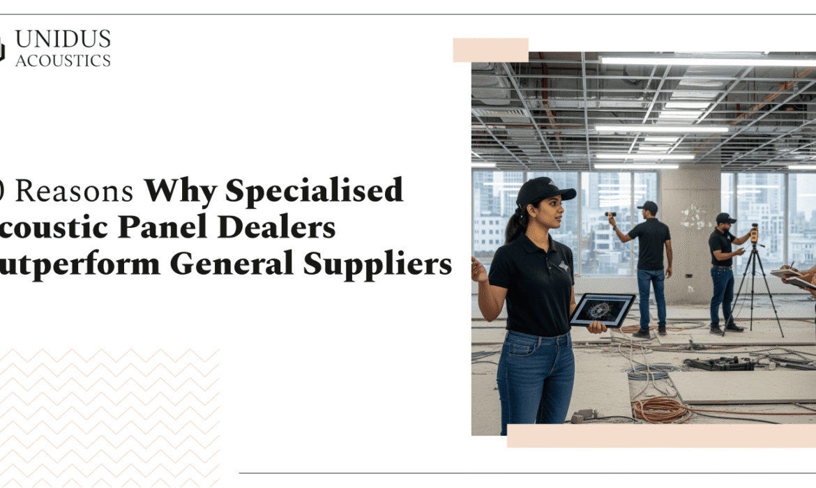 Unidus Acoustics_Specialiszed Acoustic Panel Dealers