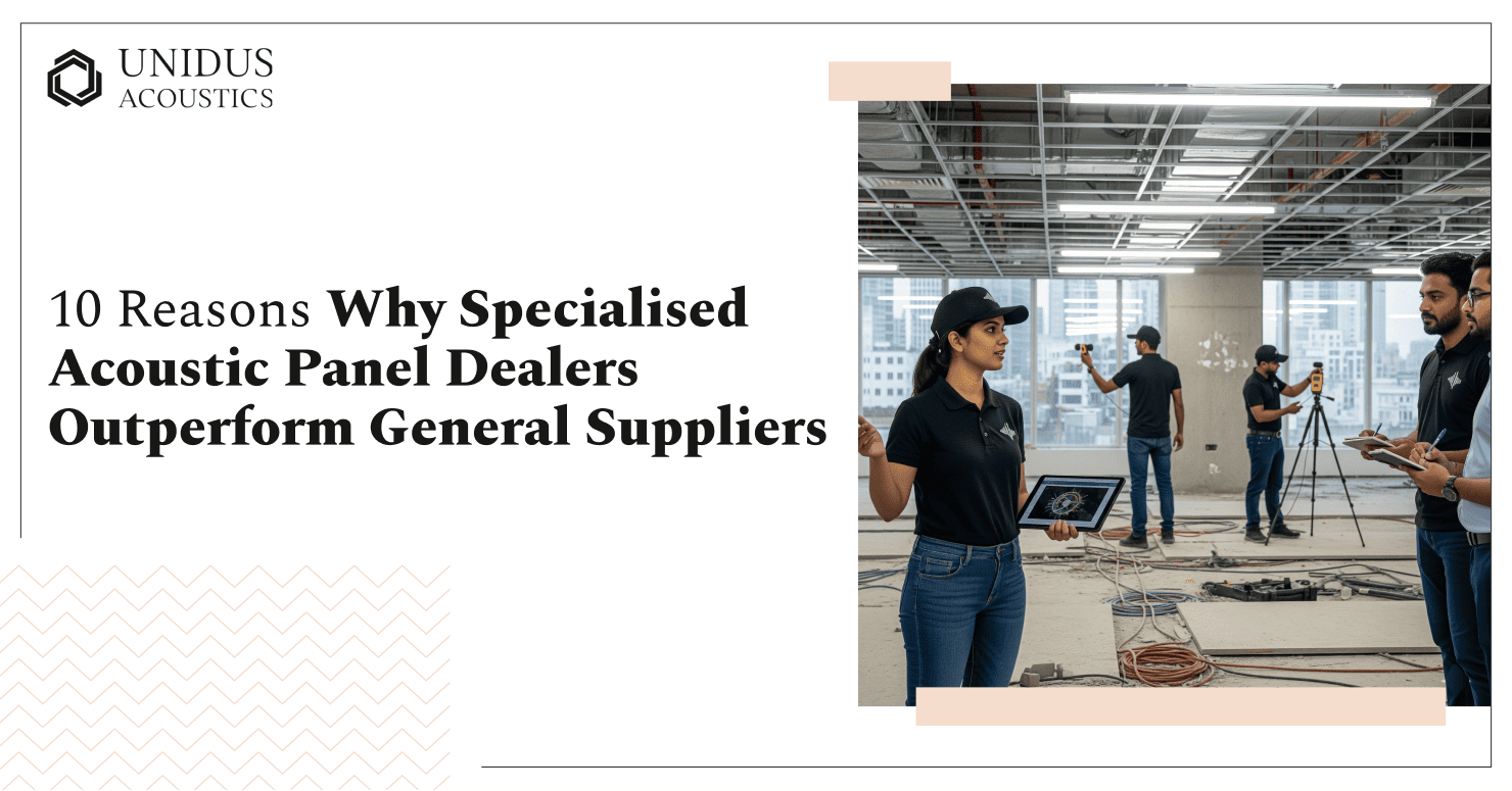 Unidus Acoustics_Specialiszed Acoustic Panel Dealers