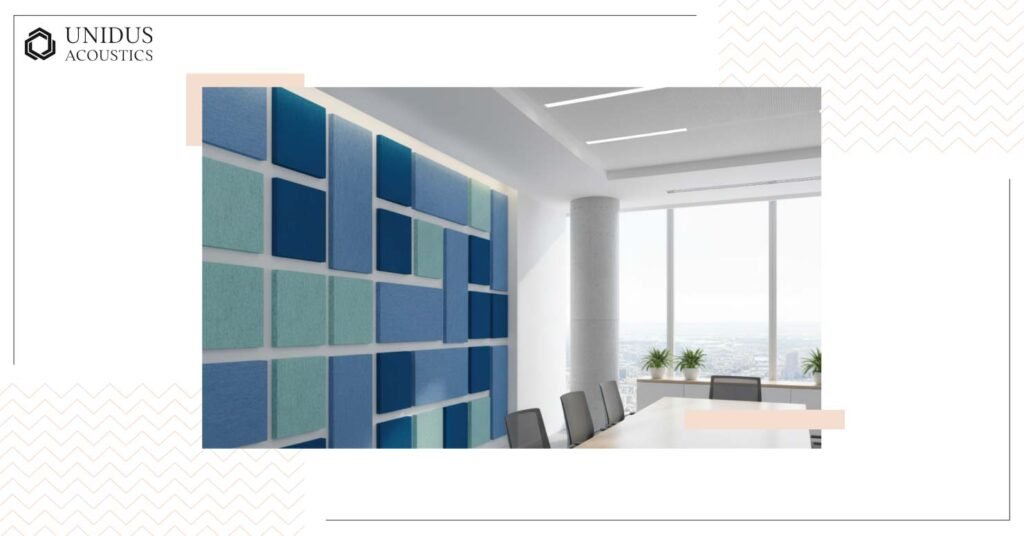 Acoustic wall panels for office