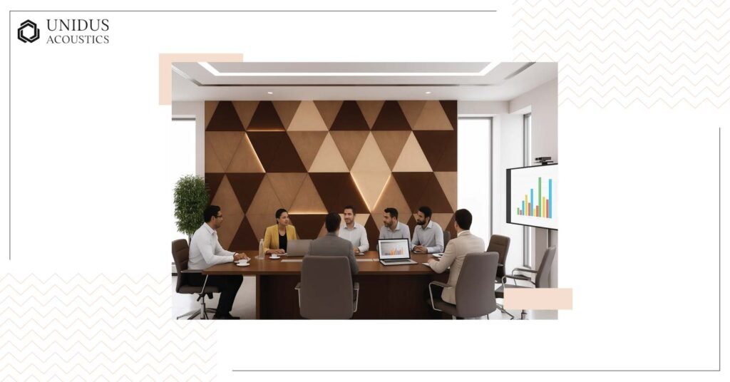 Acoustic wall panels for office