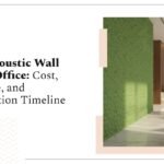 Acoustic wall panels for office