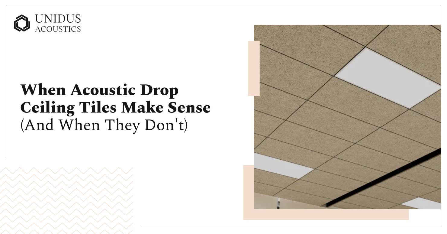 Acoustic Drop Ceiling Tiles