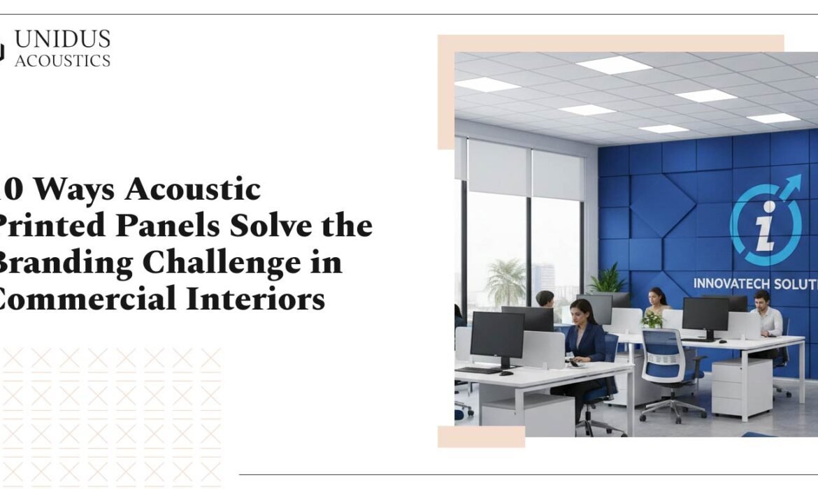 Acoustic Printed Panels