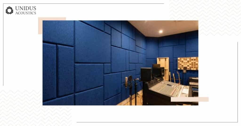 Acoustic Treatment for Wall Panels and Studio Sound Boards
