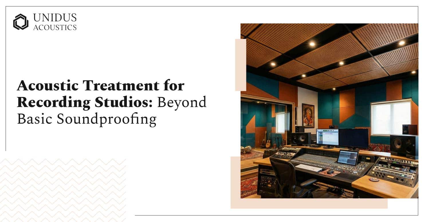 Acoustic Treatment for Recording Studios