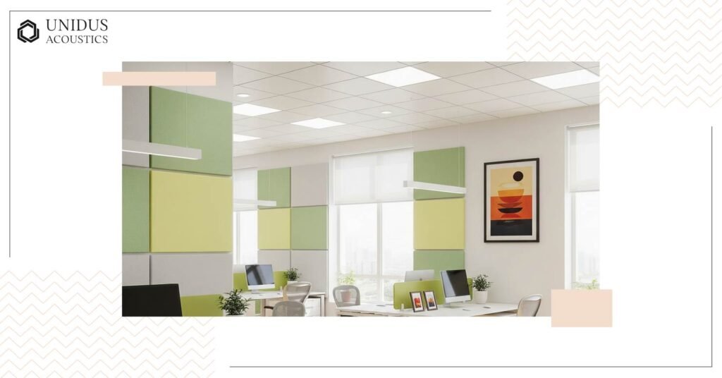 Visual Depth with Acoustic Integrity Fabric-Wrapped Acoustic