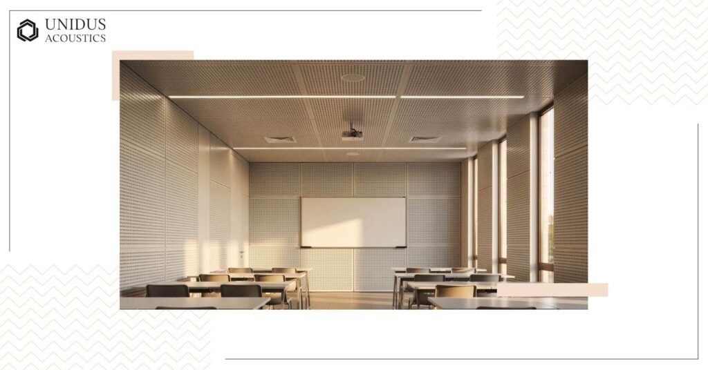 Why Acoustic Metal Panels Are Becoming the Go-To Choice for Modern Commercial Spaces 7 Educational Institutions