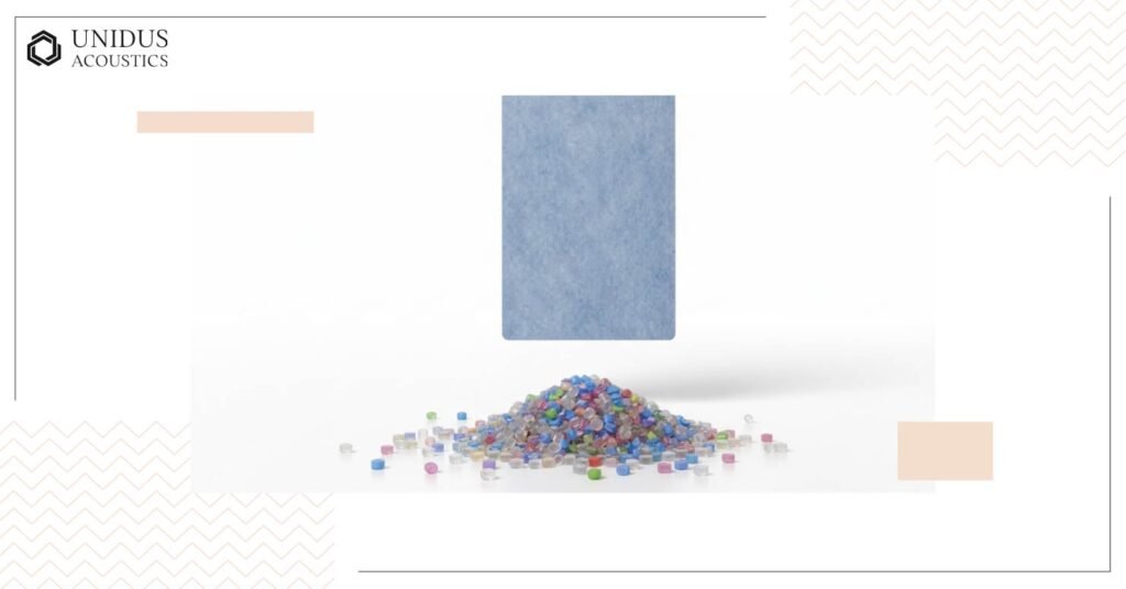 Recycled PET Polyester Fibre Panels