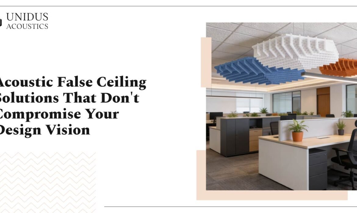 Acoustic False Ceiling Solutions