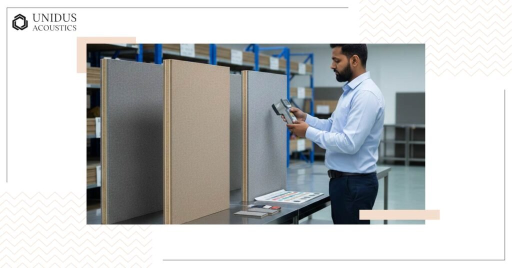 Choosing the Right Acoustic Board Manufacturer: What to Ask Before You Commit 5 Colour Consistency Across Production Runs