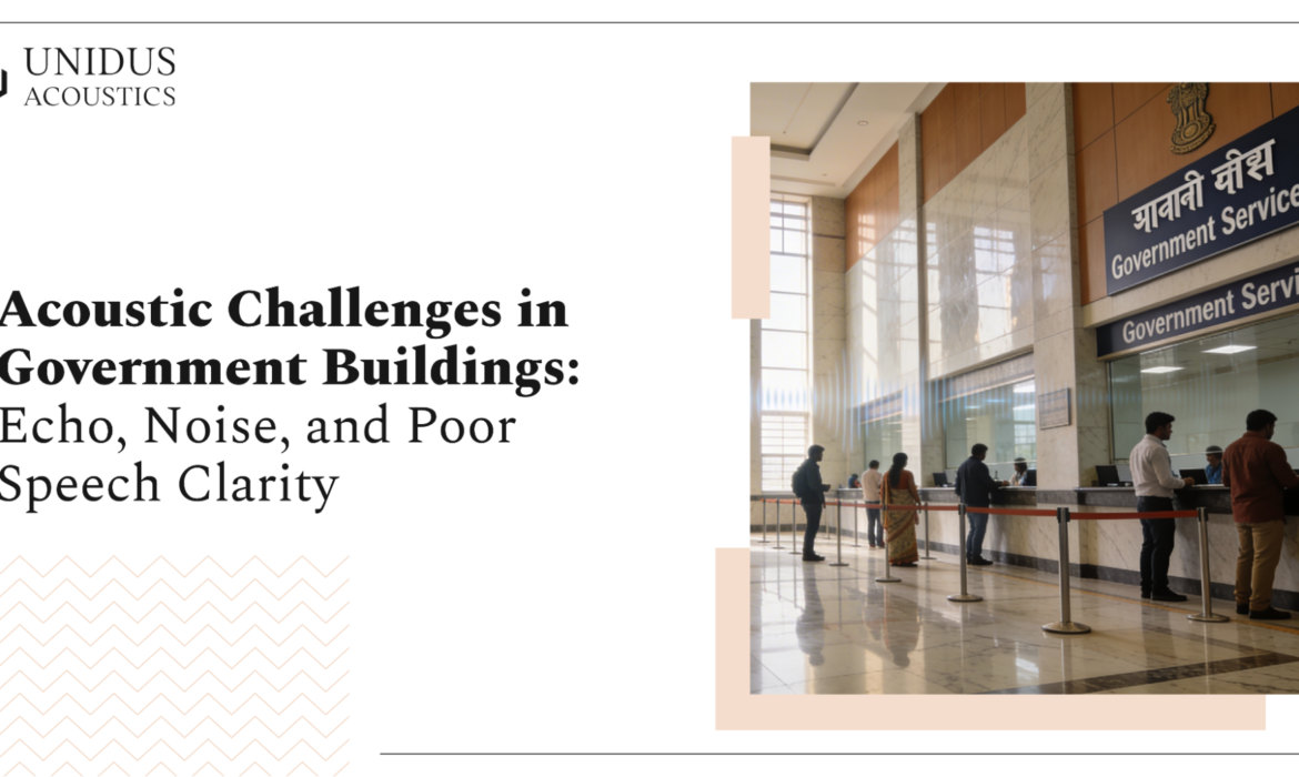 Acoustic Challenges in Government Buildings