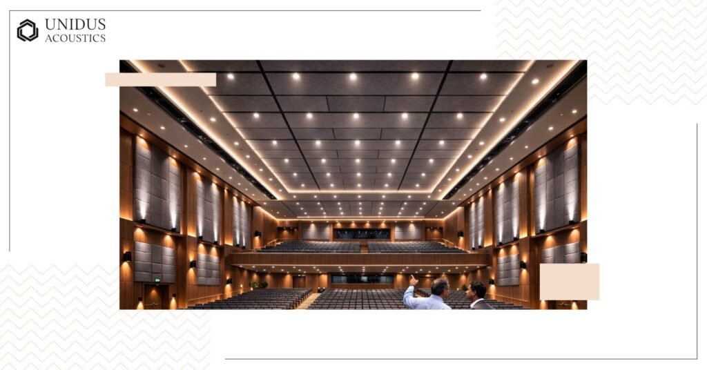 Acoustic Panel Placement view of Ceilings