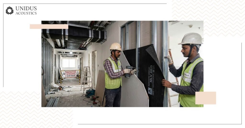 Complete Guide to Acoustic Insulation Materials for Commercial Spaces in India 4 Mass Loaded Vinyl Acoustic Insulation Materials