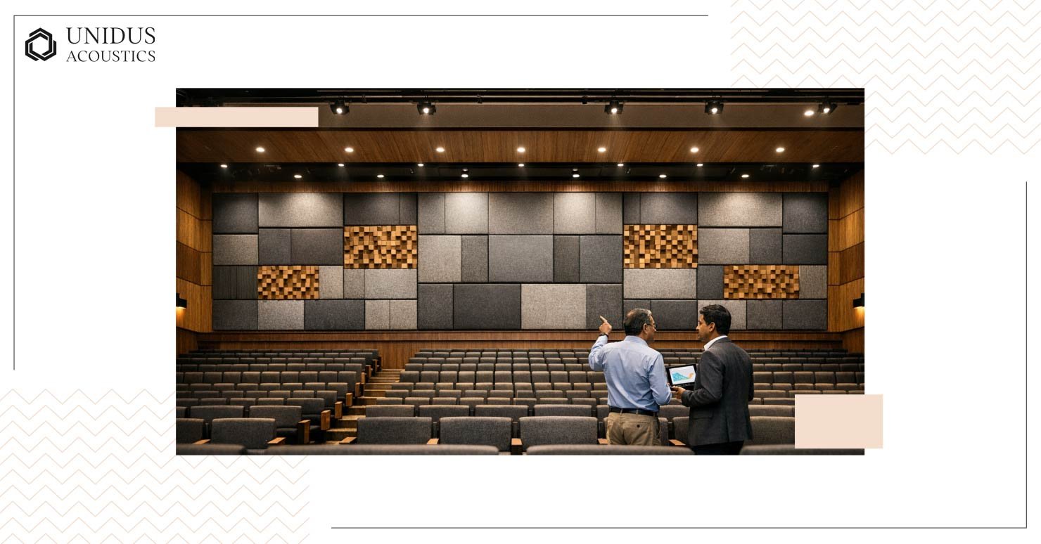 Rear Wall Examples How Acoustic Panel Placement Affects Sound in Large Auditoriums ...