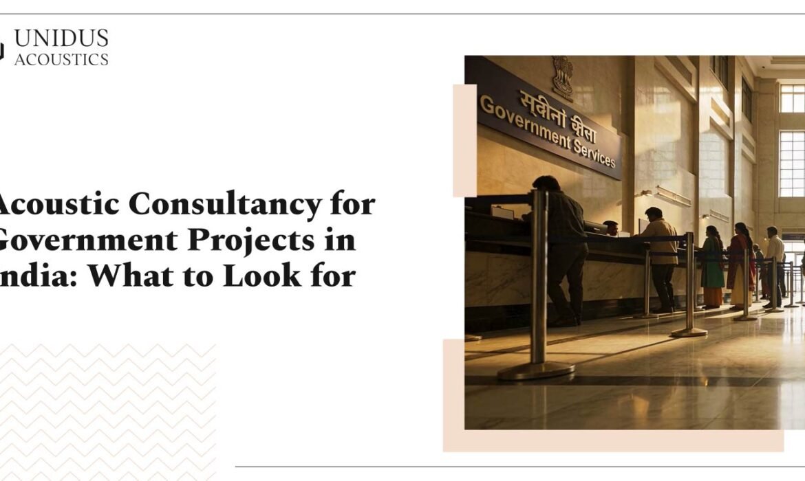 Acoustic Consultancy for Government Projects
