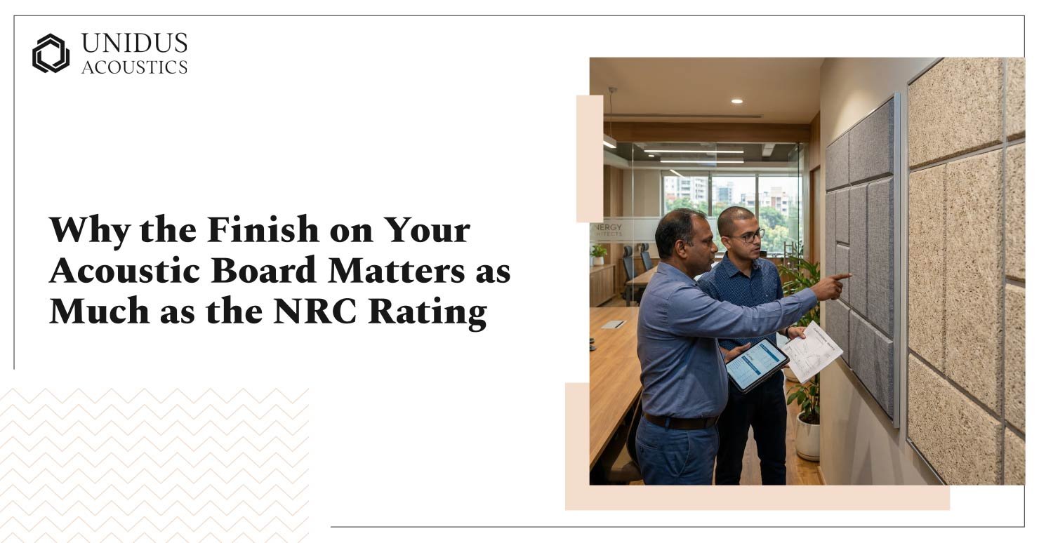 Finish on Your Acoustic Board Matters