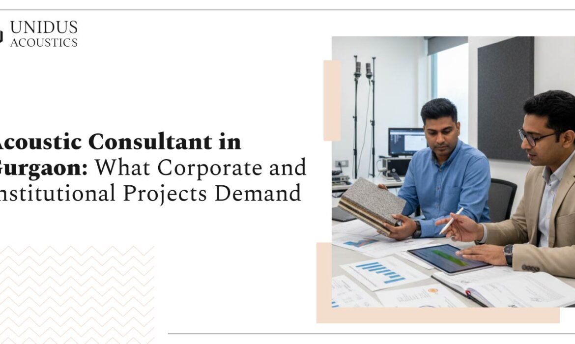 Acoustic Consultant in Gurgaon