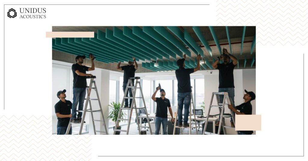 Office Acoustics: How to Reduce Echo and Improve Speech Privacy in Open-Plan Spaces 4 Start with the Ceiling