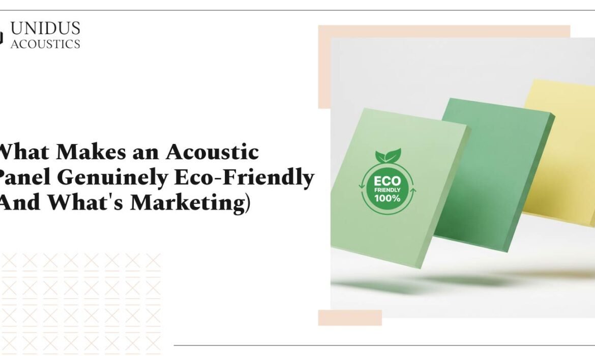 Eco Friendly Acoustic Panels