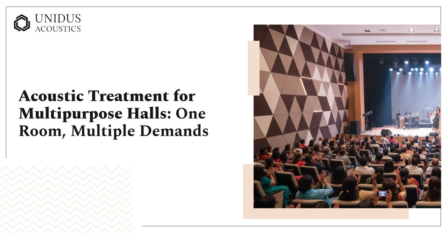 Acoustic Treatment for Multipurpose Halls