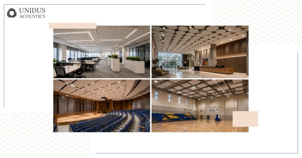 How to Specify Acoustic Ceiling Panels for Large-Volume Open Spaces 2 Coverage Targets by Space Type