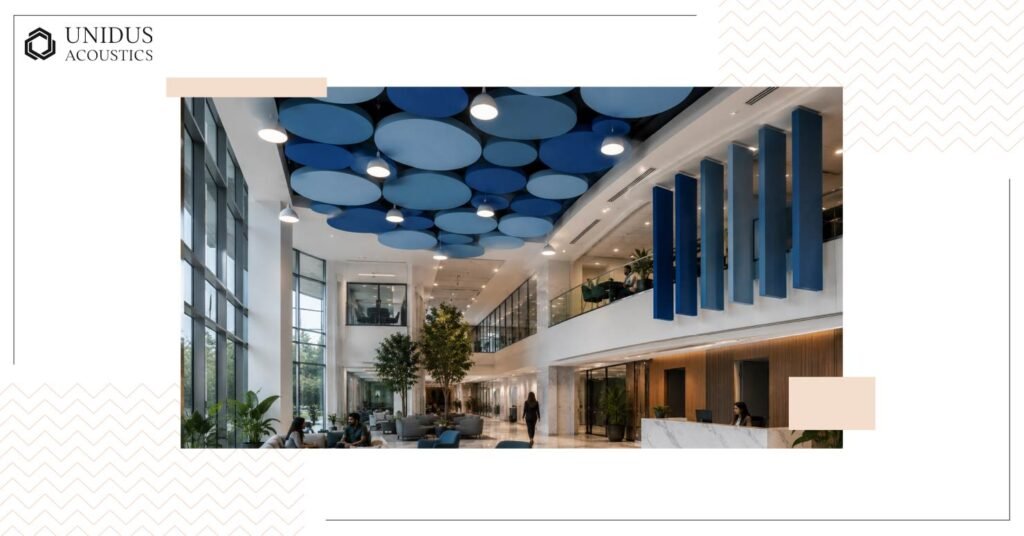 How to Specify Acoustic Ceiling Panels for Large-Volume Open Spaces 4 Fabric-Faced Ceiling Systems