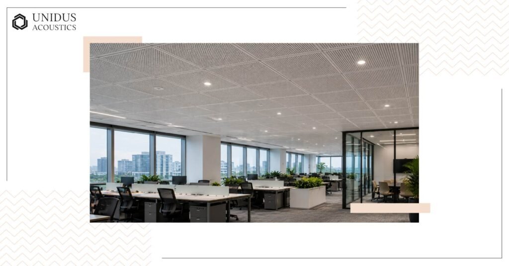 How to Specify Acoustic Ceiling Panels for Large-Volume Open Spaces 3 Fabric-Wrapped Wall Panels