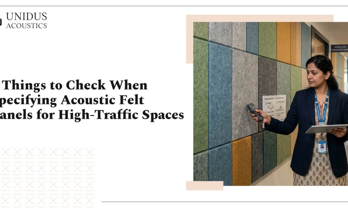 6 Things to Check When Specifying Acoustic Felt Panels for High-Traffic Spaces 2 Does Noise Cancelling Wall Panels Works
