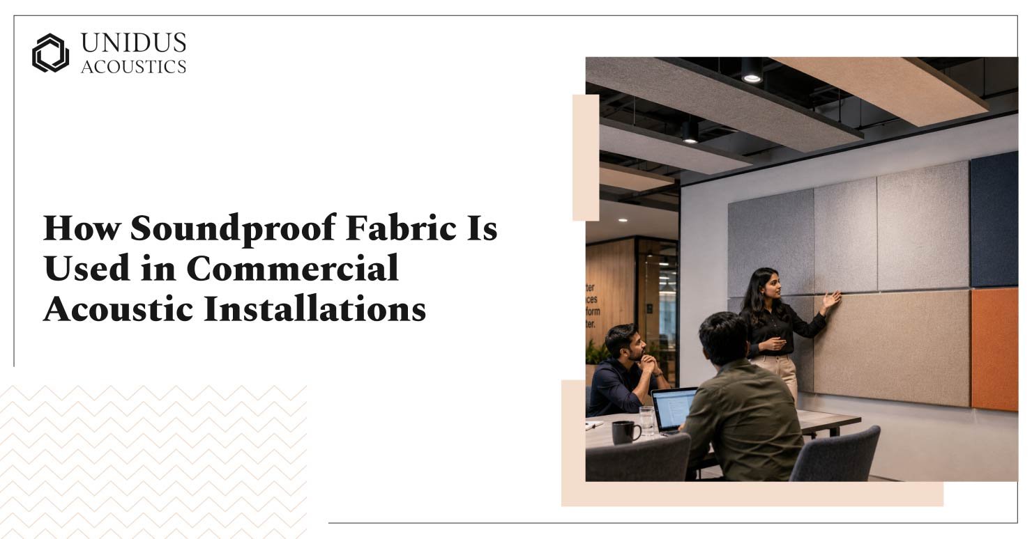 Soundproof Fabric in Commercial use