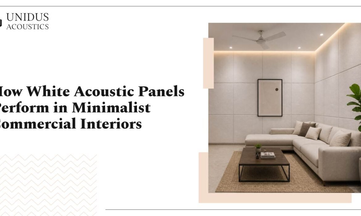 White Acoustic Panels