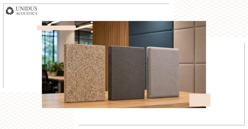 Wood Wool Acoustic Panels for Commercial Interiors: A Specifier's Guide 2 Wood Wool Board vs Foam vs Fabric-Wrapped Panels