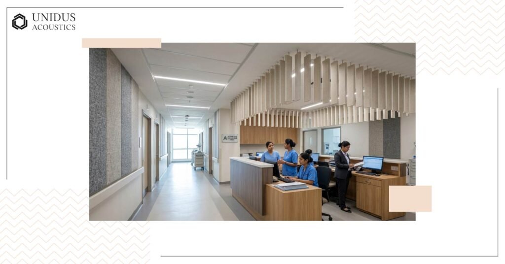 Acoustic Treatment for Corridors and Staff Areas