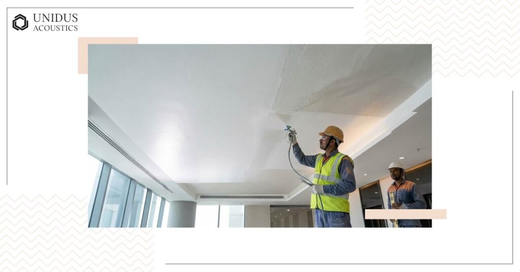 Sprayed Acoustic Ceilings in Commercial Buildings: Applications and Limitations 3 Spray Plaster