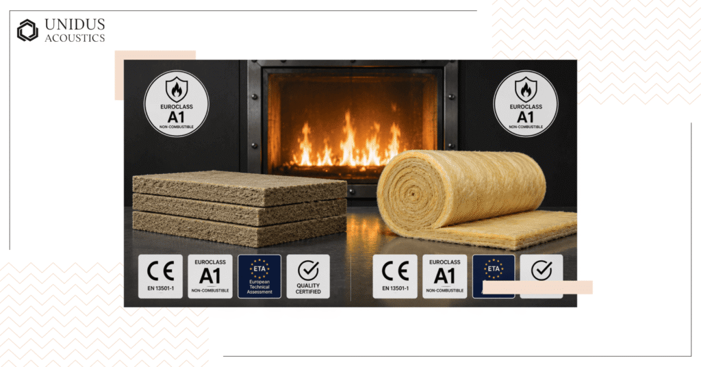 Stone Wool and Glass Wool Have the Same Fire Rating