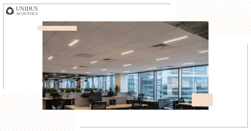 Specifying Soundproof Insulation Boards for Commercial Walls and Ceilings 4 Suspended Ceilings in Open-Plan Offices